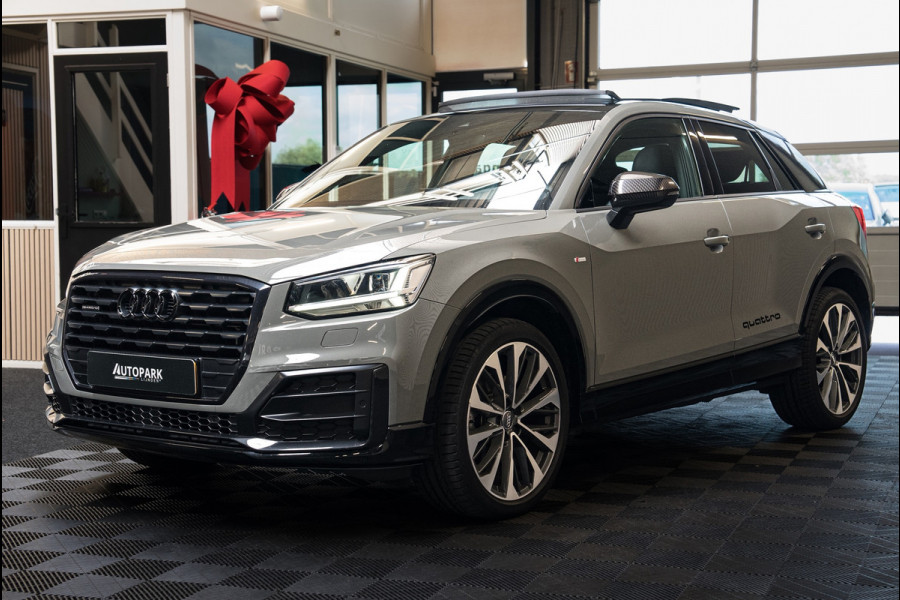 Audi Q2 2.0 TFSI quattro S-Line | Pano | Camera | Stoelverwarming | Dealer onderhouden