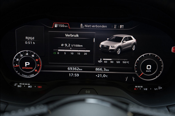 Audi Q2 2.0 TFSI quattro S-Line | Pano | Camera | Stoelverwarming | Dealer onderhouden