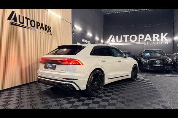 Audi Q8 55 TFSI e quattro |3X S Line|ABT|PANO|SOFTCLOSE|B&O|360CAM|DEALER ONDERHOUDEN| LUCHTVERING |23 INCH|PLUG IN|340PK|BOMVOL!