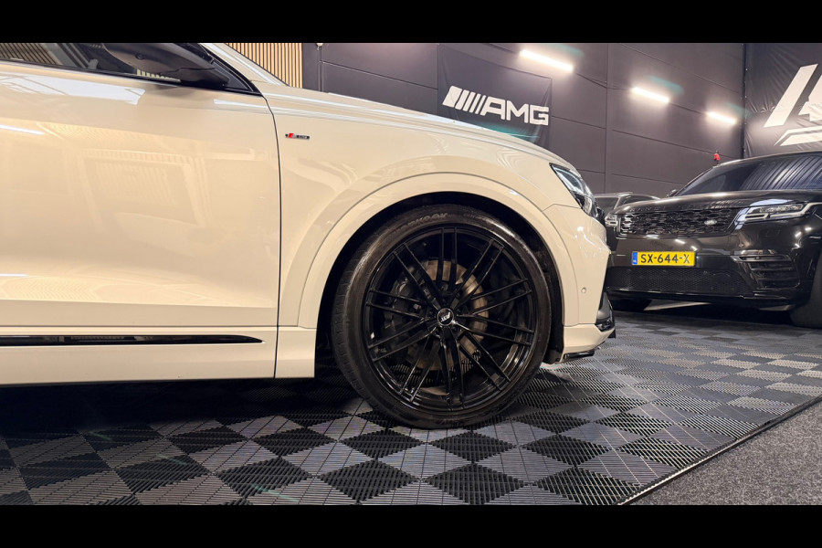 Audi Q8 55 TFSI e quattro |3X S Line|ABT|PANO|SOFTCLOSE|B&O|360CAM|DEALER ONDERHOUDEN| LUCHTVERING |23 INCH|PLUG IN|340PK|BOMVOL!