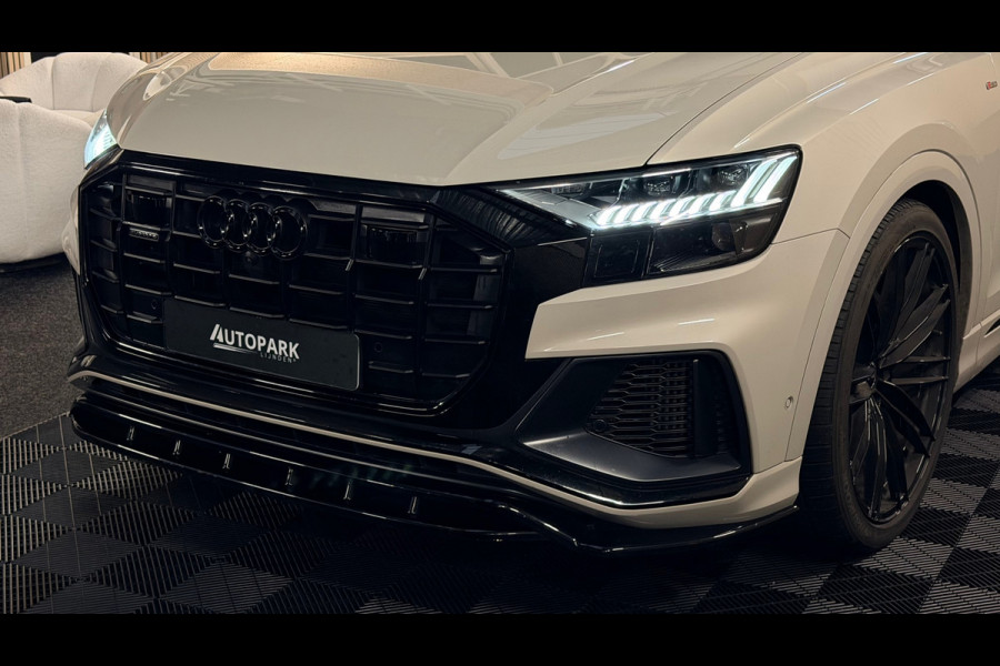 Audi Q8 55 TFSI e quattro |3X S Line|ABT|PANO|SOFTCLOSE|B&O|360CAM|DEALER ONDERHOUDEN| LUCHTVERING |23 INCH|PLUG IN|340PK|BOMVOL!