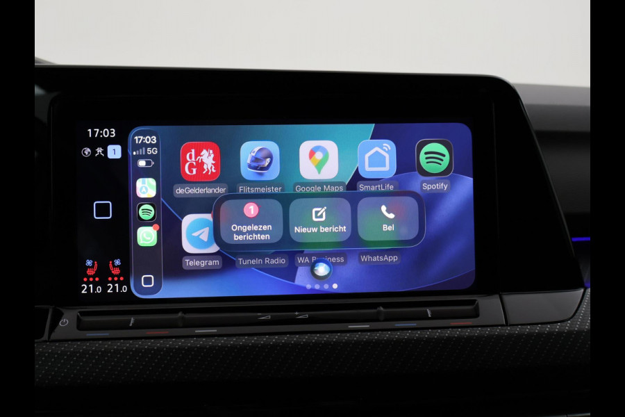 Volkswagen Golf R 2.0 TSI R 4MOTION 320 PK + AKRAPOVIC UITLAAT | PANORAMA | STOELVENTILATIE | HARMAN/KARDON | NAPPA LEDER