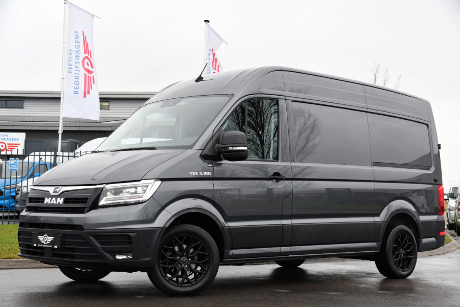MAN TGE 3.180 35 2.0 L3h3 PB Edition Adaptieve Cruise, Camera, LED, Carplay, Stoelverwarming, Automaat, Multimedia, Uniek!