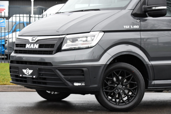 MAN TGE 3.180 35 2.0 L3h3 PB Edition Adaptieve Cruise, Camera, LED, Carplay, Stoelverwarming, Automaat, Multimedia, Uniek!
