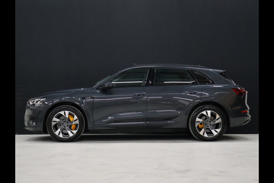 Audi e-tron 55 quattro Business edition Plus 95 kWh [TREKHAAK AFNEEMBAAR, LUCHTVERING, SCHUIFKANTELDAK, MEMORY SEATS, APPLE CARPLAY, ANDROID, SPORTSTOELEN, ADAPTIVE CRUISE, PDC V+A, STOELVERWARMING, NIEUWSTAAT]