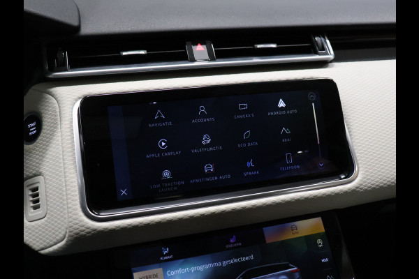 Land Rover Range Rover Velar 2.0 P400e S [MEMORY SEATS, APPLE CARPLAY, ANDROID, MERIDIAN SOUND, AANPASBARE RIJMODUS, 360 CAMERA, VOL LEDER, STOELVERWARMING, CRUISE, CLIMATE, NIEUWSTAAT]