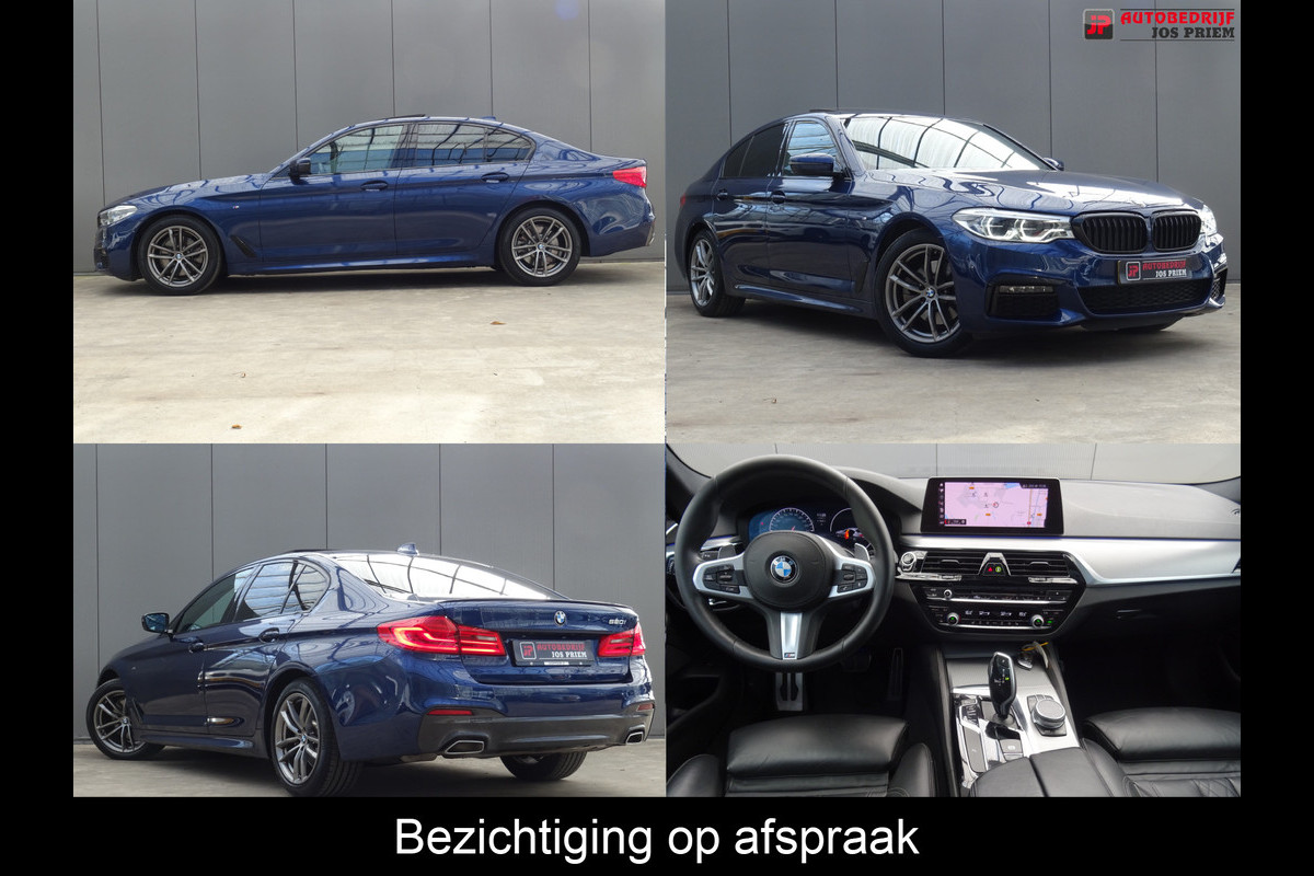 BMW 5 Serie 520i High Executive * LEER * M-PAKKET * DEALER ONDERH. !!