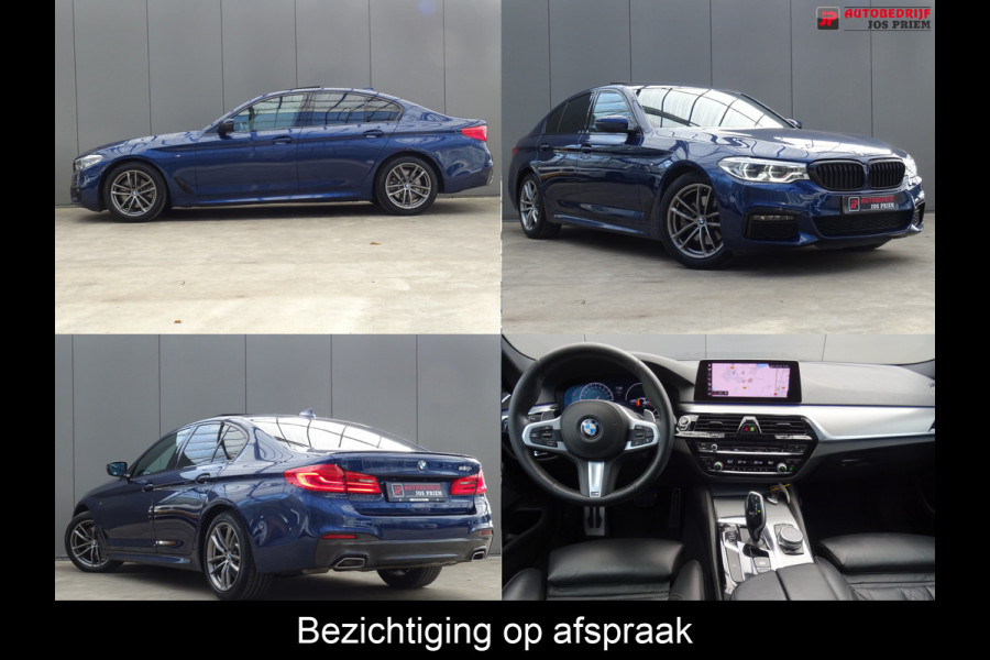 BMW 5 Serie 520i High Executive * LEER * M-PAKKET * DEALER ONDERH. !!