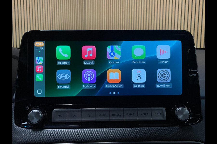 Hyundai Kona EV Premium 64 kWh|GROTE ACCU|FACELIFT|3-FASE|HUD|LEDER|ACC|KRELL|STUURVERW|STOELVERW V+A|STOELVENT.|CAMERA|CARPLAY|NL