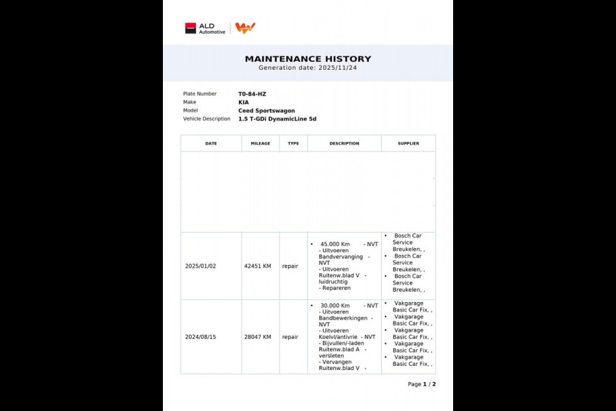 Kia Ceed Sportswagon 1.5 T-GDi DynamicLine|160PK|TREKH.|CARPLAY+ANDROID|CAMERA|CLIMATE+CRUISE CONTROL|1E EIG.|INCL.BTW|NL AUTO|NAP