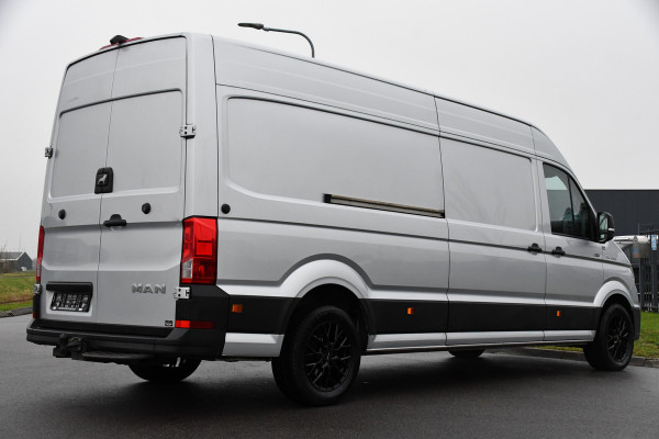 MAN TGE 3.180 35 2.0 L4H3 4x4 PB Edition Cruise, Carplay, Camera, Clima, LED, 177pk, Automaat. Leder, Multimedia, Uniek!