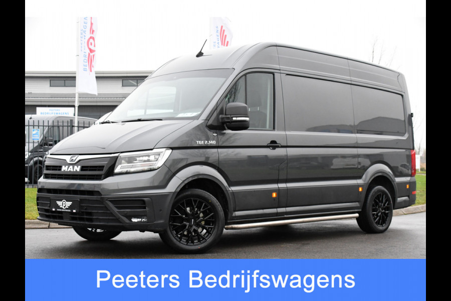 MAN TGE 2.140 2.0 L3h3 PB Edition Full Options! Adaptieve Cruise, Stoelverwarming, Clima, LED, Leder, Automaat, Uniek!