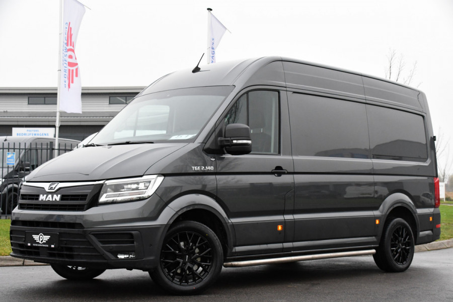 MAN TGE 2.140 2.0 L3h3 PB Edition Full Options! Adaptieve Cruise, Stoelverwarming, Clima, LED, Leder, Automaat, Uniek!