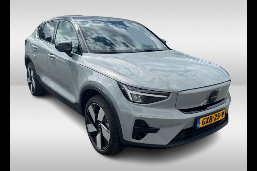 Volvo EC40 Single Motor Extended Range Ultra 82 kWh / Panoramadak / 360Camera / Harman Kardon / Keyless / 19'' / Leder&Alcantara / Stoelverwarming / DAB / Dodehoek / ACC / Warmtepomp