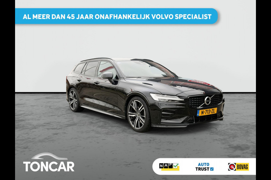 Volvo V60 2.0 B4 R-Design| Elektr. Sportstoelen | 19inch LMV | Trekhaak | Camera | Climate Pack | Pilot Assist | Carplay - Android