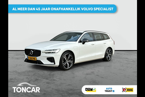 Volvo V60 2.0 T6 Recharge AWD R-Design 341PK! | Stoel- stuurverwarming | Lederen Sportstoelen | Park Assist | Adapt Cruise Control
