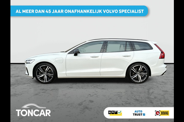 Volvo V60 2.0 T6 Recharge AWD R-Design 341PK! | Stoel- stuurverwarming | Lederen Sportstoelen | Park Assist | Adapt Cruise Control