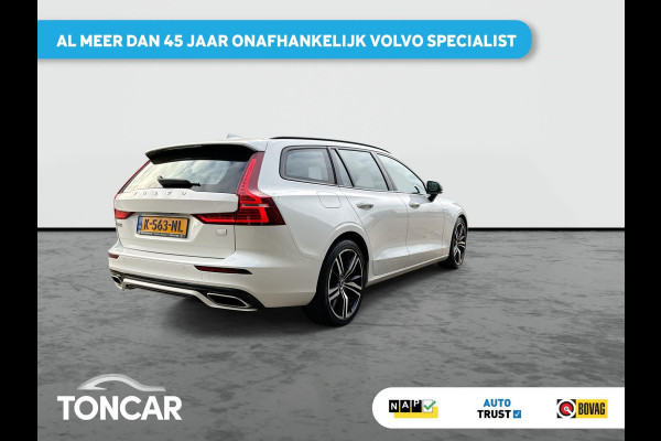 Volvo V60 2.0 T6 Recharge AWD R-Design 341PK! | Stoel- stuurverwarming | Lederen Sportstoelen | Park Assist | Adapt Cruise Control