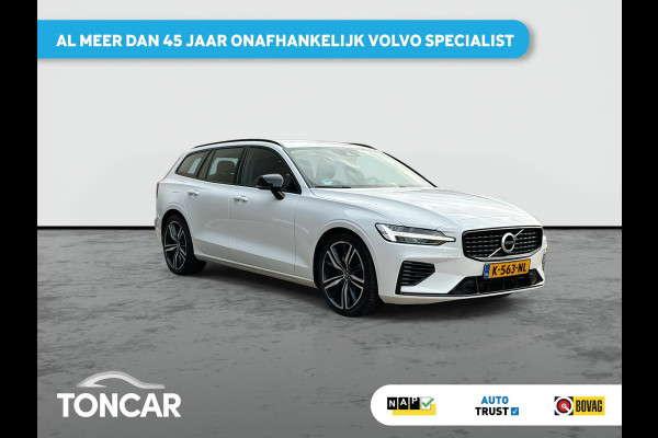 Volvo V60 2.0 T6 Recharge AWD R-Design 341PK! | Stoel- stuurverwarming | Lederen Sportstoelen | Park Assist | Adapt Cruise Control