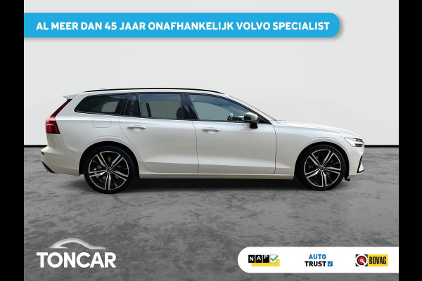Volvo V60 2.0 T6 Recharge AWD R-Design 341PK! | Stoel- stuurverwarming | Lederen Sportstoelen | Park Assist | Adapt Cruise Control