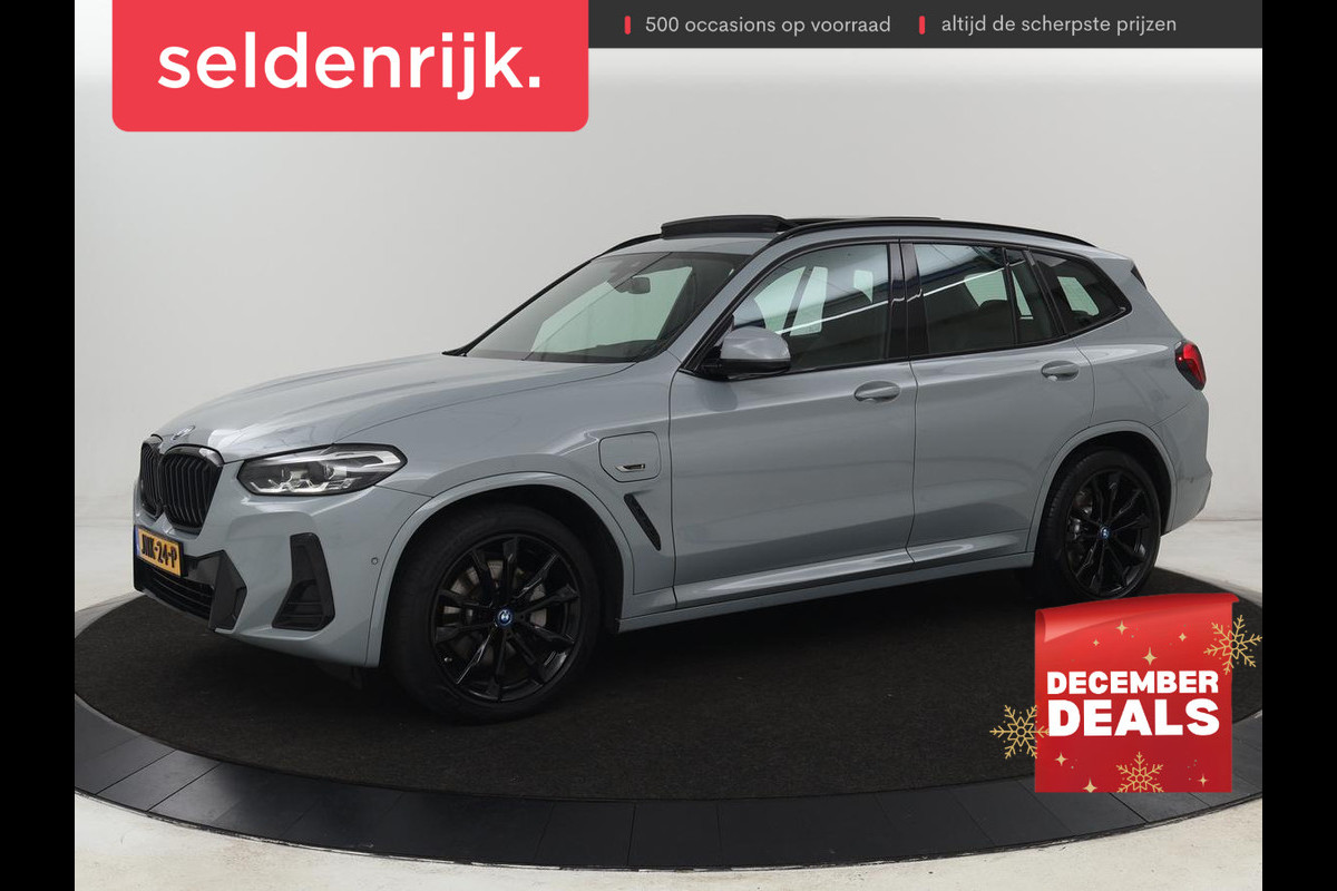 BMW X3 xDrive30e M Sport | Panoramadak | Leder | Stoelverwarming | Camera | Sportstoelen | Carplay | 20'' | Navigatie | Live Cockpit