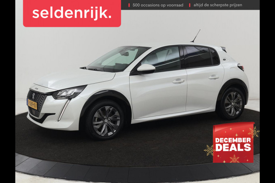 Peugeot e-208 EV Allure 50 kWh | Camera | Carplay | Half leder | Keyless | Navigatie | Full LED | Parkeerhulp | DAB | Getint glas | Climate control | Cruise control