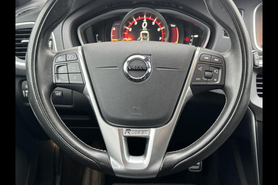 Volvo V40 1.5 T2 R-design Aut Navigatie Keyless Leder+verwarming Pdc v+a Led Clima