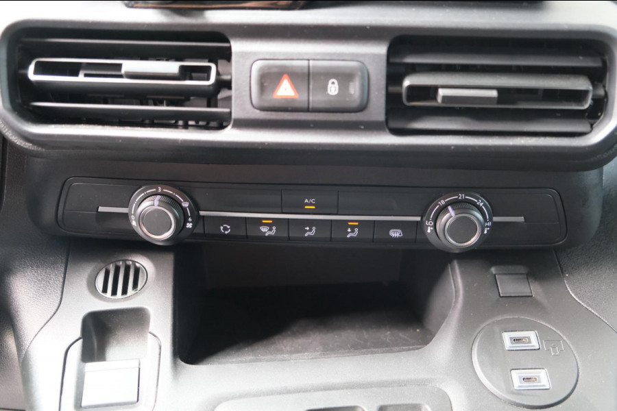 Peugeot Partner 1.5 BlueHDi 130 EAT8 S&S Automaat - N.A.P. Airco, Cruise, Navi, PDC, Camera, Trekhaak.