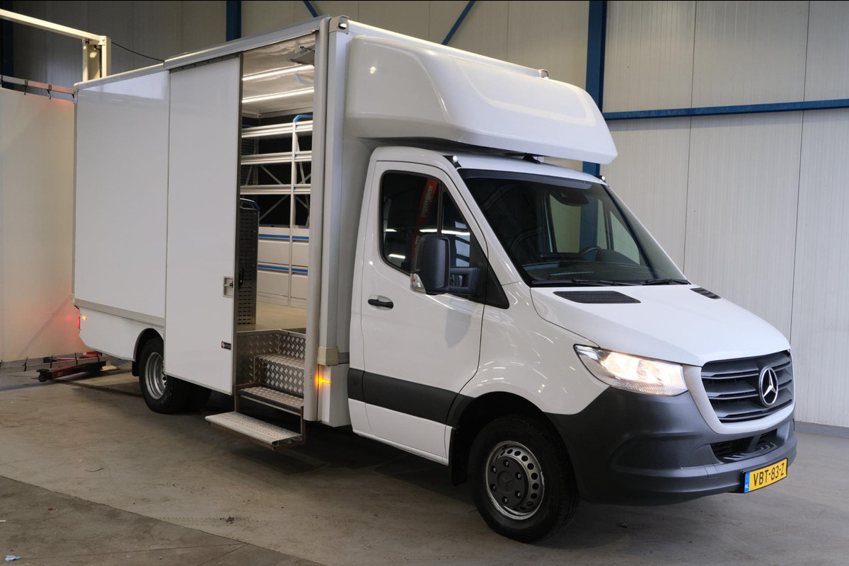 Mercedes-Benz Sprinter 516 2.2 CDI L3H3 EURO VI-D Automaat - Verkoop wagen, Bakwagen, Meubelbak.