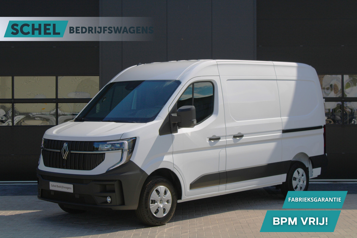 Renault Master T35 2.0 dCi 170pk L2H2 Extra - 2x Schuifdeur - Navigatie - Blind Spot - Camera - Stoelverwarming - Verwarmde voorruit - Rijklaar