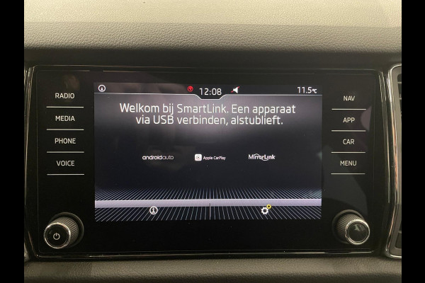 Škoda Kodiaq 1.5 TSI Sportline Business Airco ECC Navi Carplay 19" LM Velgen Leder/Alcantara PDC VA+ 360 Camera Stoelverwarming voor & achter