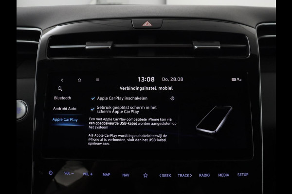 Hyundai Tucson 1.6 T-GDI PHEV Premium Sky 4WD | Panoramadak | Stoelventilatie | Leder | 360 Camera | Krell Audio | Adaptive cruise | Achterbankverwarming | Carplay | Memory | Plug In