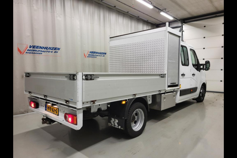 Renault Master 2.3DCI Pick-up Dubbele Cabine 3500kg Trekgewicht Euro 6!