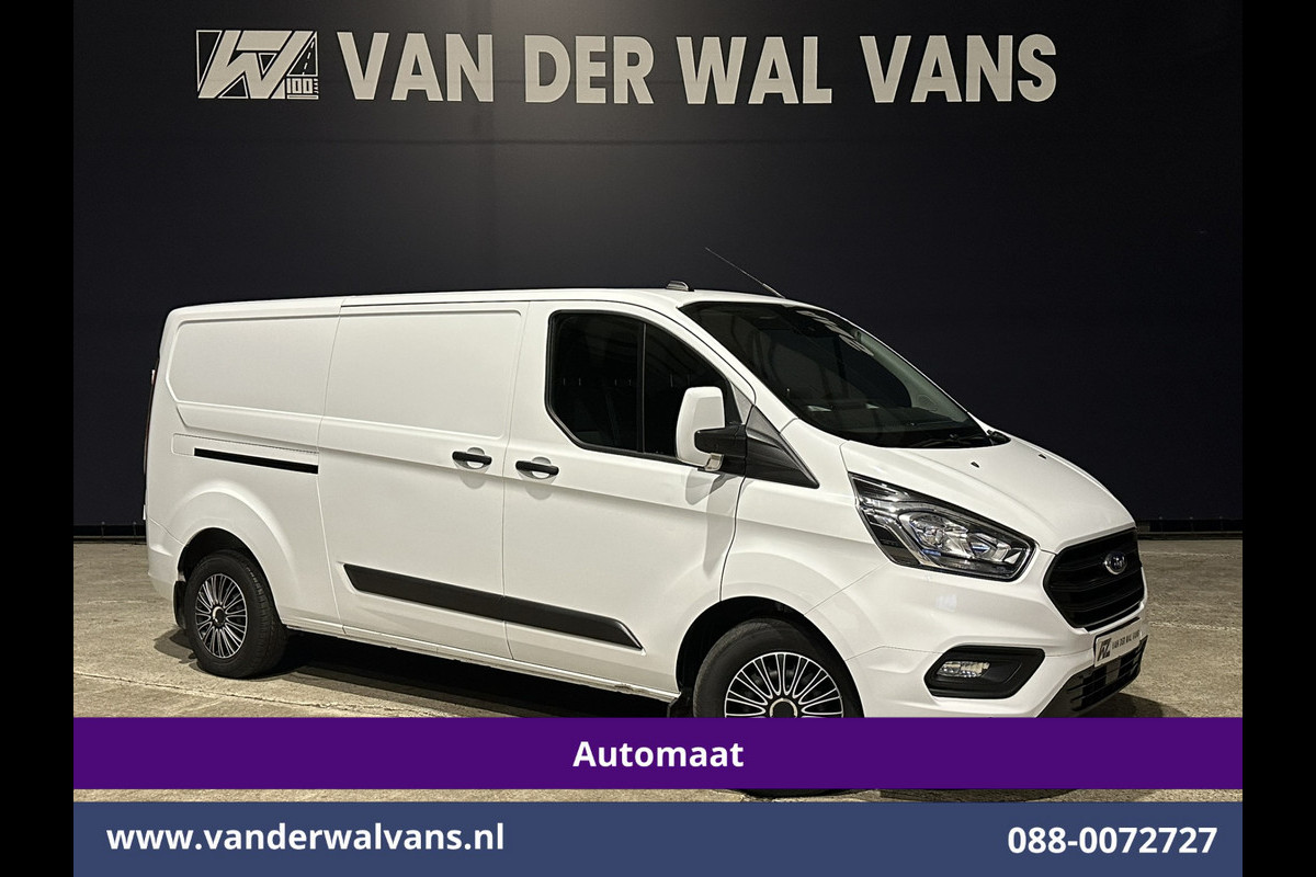 Ford Transit Custom 2.0 TDCI 131pk Automaat L2H1 Euro6 Airco | Camera | Cruisecontrol | Apple Carplay Android auto, Parkeersensoren, verwarmde voorruit, LED, Bijrijdersbank, Trekhaak