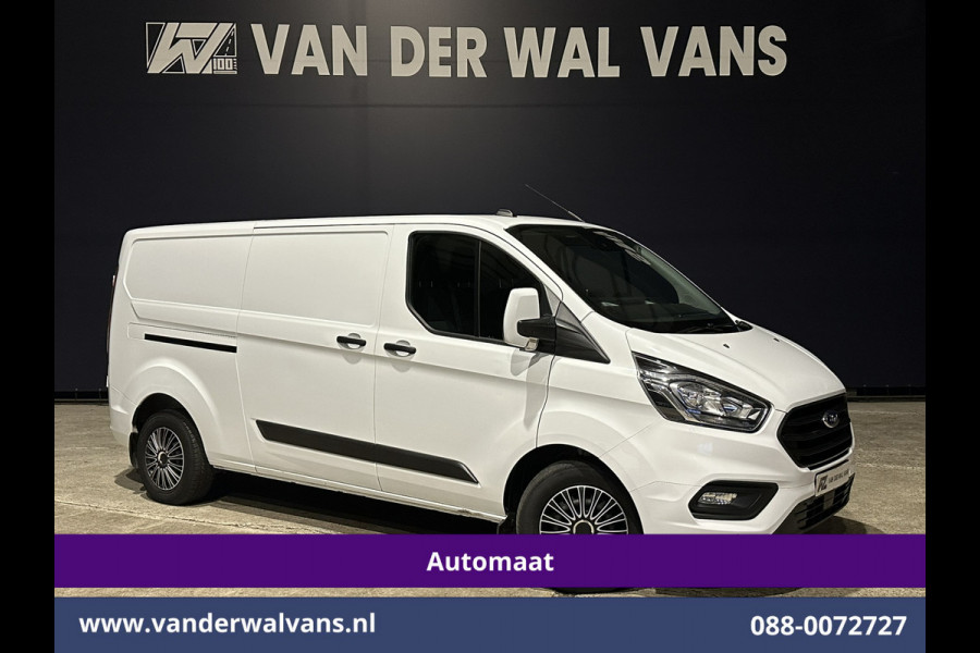 Ford Transit Custom 2.0 TDCI 131pk Automaat L2H1 Euro6 Airco | Camera | Cruisecontrol | Apple Carplay Android auto, Parkeersensoren, verwarmde voorruit, LED, Bijrijdersbank, Trekhaak
