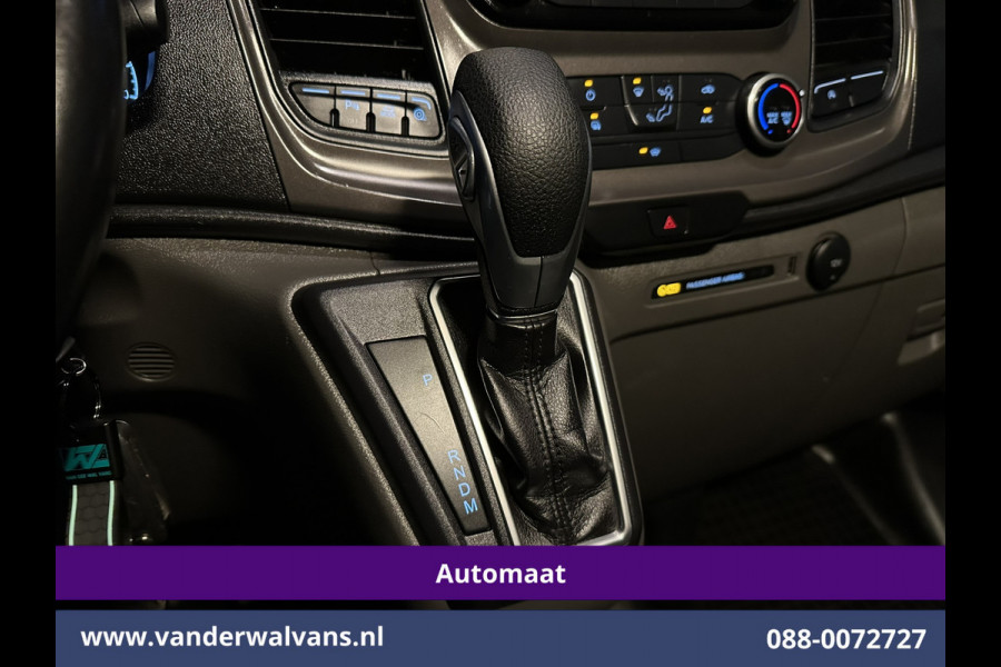 Ford Transit Custom 2.0 TDCI 131pk Automaat L2H1 Euro6 Airco | Camera | Cruisecontrol | Apple Carplay Android auto, Parkeersensoren, verwarmde voorruit, LED, Bijrijdersbank, Trekhaak