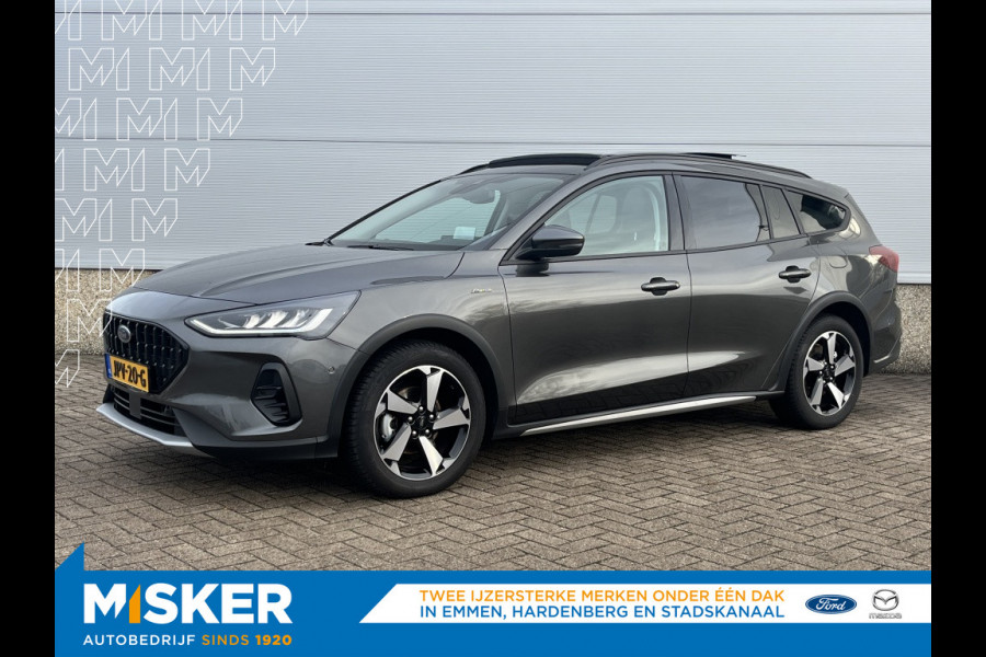 Ford FOCUS Wagon 1.0 EBH Active X 155PK AUTOMAAT! PANODAK! DRIVERPACK!