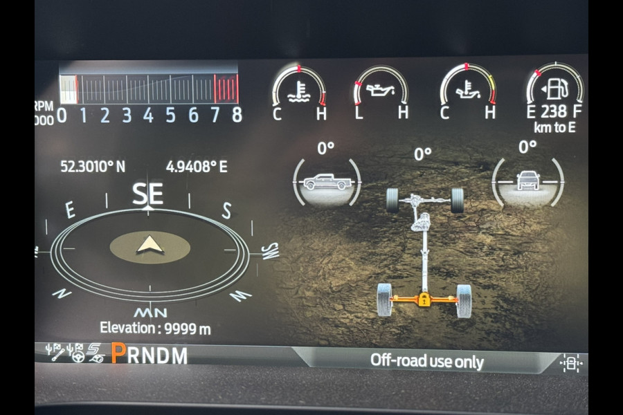 Ford USA F-150 5.2 V8 RAPTOR R 37 BPM-VRIJ 730 PK Facelift HUD