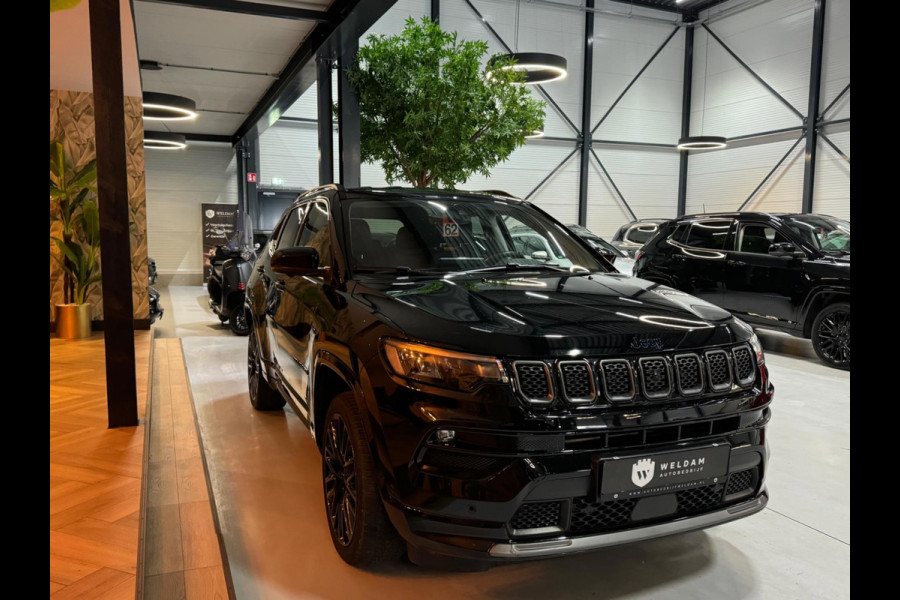 Jeep Compass 4xe 240 Plug-in Hybrid Electric S Garantie 241PK Carplay Camera Elek stoelen StuurVW StoelVW Lane Rijklaar