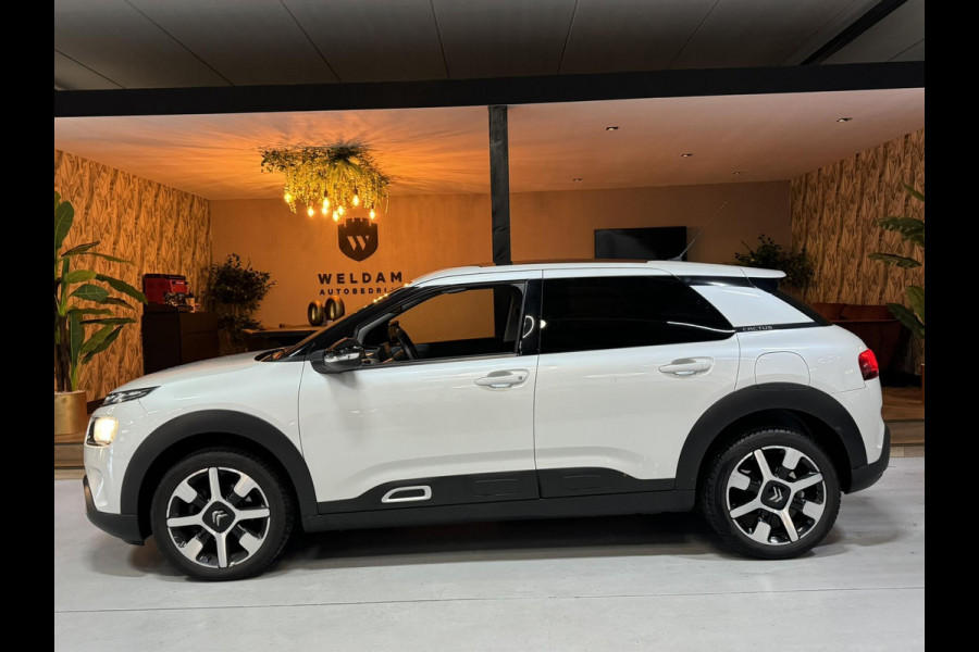 Citroën C4 Cactus 1.2 PureTech Shine Garantie NAP Trekhaak Pano StoelVW Carplay Camera Cruise Clima Navi PDC Led Rijklaar