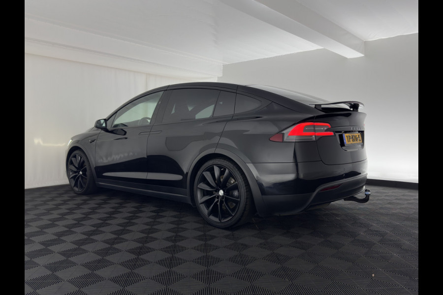 Tesla Model X 100D Black-Line AWD [ 3-Fase ] { SOH-86% } Aut. *PANO-WINDOW | AUTO-PILOT | VEGAN-LEATHER | NAVI-FULLMAP | FULL-LED | AIR-SUSPENSION | DIGI-COCKPIT | KEYLESS | DAB+ | HEATED-SPORTSEATS | PRIVACY-GLASS | TOPVIEW | TOWBAR | 22"ALU*