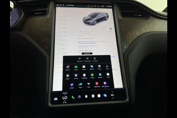 Tesla Model X 100D Black-Line AWD [ 3-Fase ] { SOH-86% } Aut. *PANO-WINDOW | AUTO-PILOT | VEGAN-LEATHER | NAVI-FULLMAP | FULL-LED | AIR-SUSPENSION | DIGI-COCKPIT | KEYLESS | DAB+ | HEATED-SPORTSEATS | PRIVACY-GLASS | TOPVIEW | TOWBAR | 22"ALU*