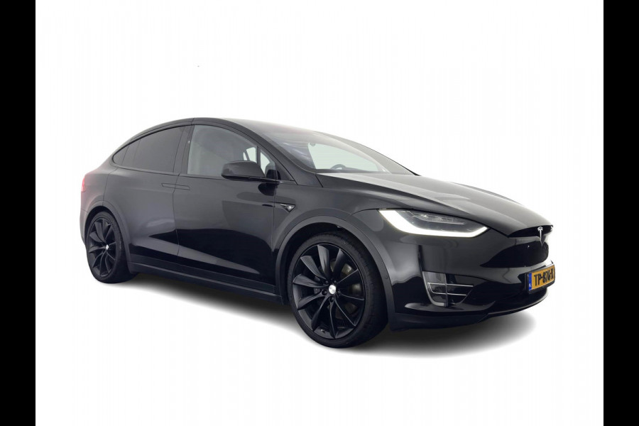 Tesla Model X 100D Black-Line AWD [ 3-Fase ] { SOH-86% } Aut. *PANO-WINDOW | AUTO-PILOT | VEGAN-LEATHER | NAVI-FULLMAP | FULL-LED | AIR-SUSPENSION | DIGI-COCKPIT | KEYLESS | DAB+ | HEATED-SPORTSEATS | PRIVACY-GLASS | TOPVIEW | TOWBAR | 22"ALU*