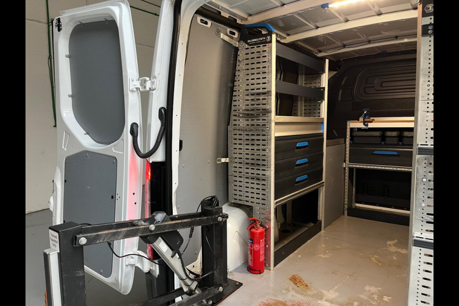 Mercedes-Benz Sprinter SERVICEWAGEN 314 2.2 CDI 140PK euro6 L1H1 Sortimo inrichting, 2xschuifdeur, M-bux, Laadkraan RIJKLAARPRIJS!