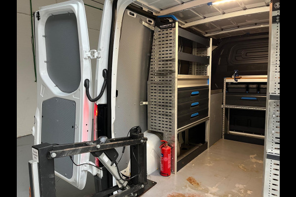 Mercedes-Benz Sprinter SERVICEWAGEN 314 2.2 CDI 140PK euro6 L1H1 Sortimo inrichting, 2xschuifdeur, M-bux, Laadkraan RIJKLAARPRIJS!