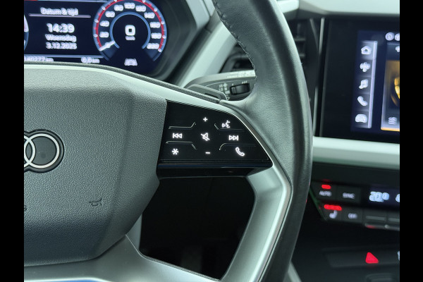 Audi Q4 e-tron 35 Launch Edition LED 20"LM Apple Carplay Android Auto Navi Audi Connect Ecc Audi Phone Box Stoelverwarming Pdc Cruise Control 55kWh Elek.Achterklep Privacy Glas E-sound luidspr v Keyless-Go Origineel Nederlandse Auto
