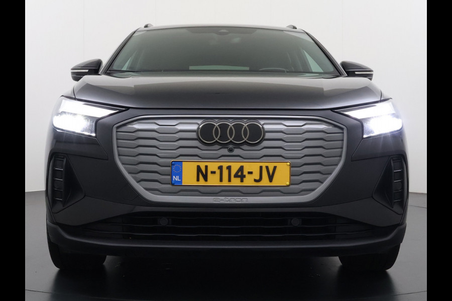 Audi Q4 e-tron 35 Launch Edition LED 20"LM Apple Carplay Android Auto Navi Audi Connect Ecc Audi Phone Box Stoelverwarming Pdc Cruise Control 55kWh Elek.Achterklep Privacy Glas E-sound luidspr v Keyless-Go Origineel Nederlandse Auto