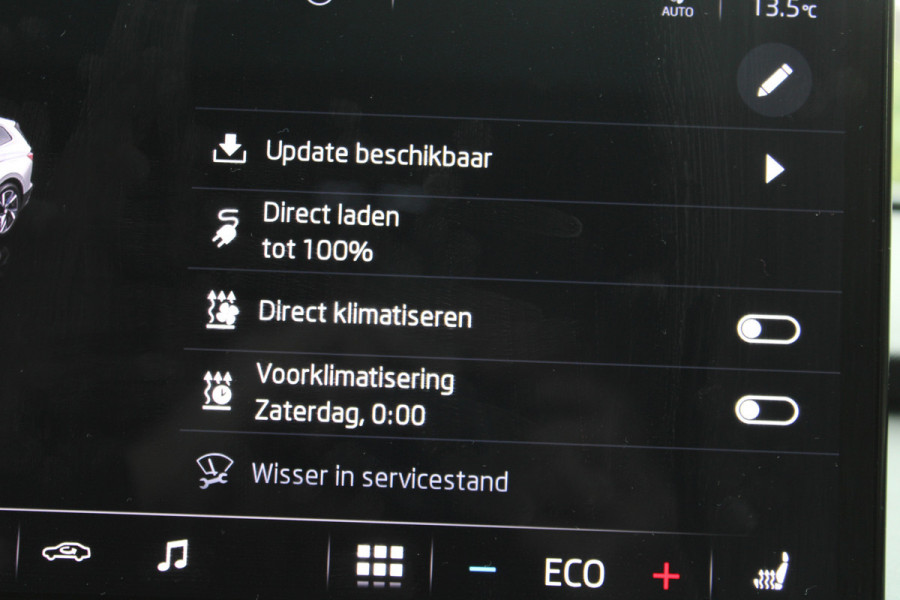 Škoda ENYAQ iV 80 First Edition LEER PANO SOH 93% CRYSTAL LED