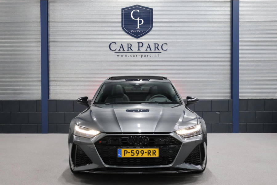 Audi RS7 Sportback 4.0 TFSI quattro 750+PK KERAMISCH/4-WIEL.B/3D B&O/VIRTUAL/SFEER/PANO/22"LMV/360/LINE/ACC/12 MDN GARANTIE!