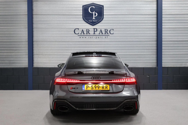 Audi RS7 Sportback 4.0 TFSI quattro 750+PK KERAMISCH/4-WIEL.B/3D B&O/VIRTUAL/SFEER/PANO/22"LMV/360/LINE/ACC/12 MDN GARANTIE!